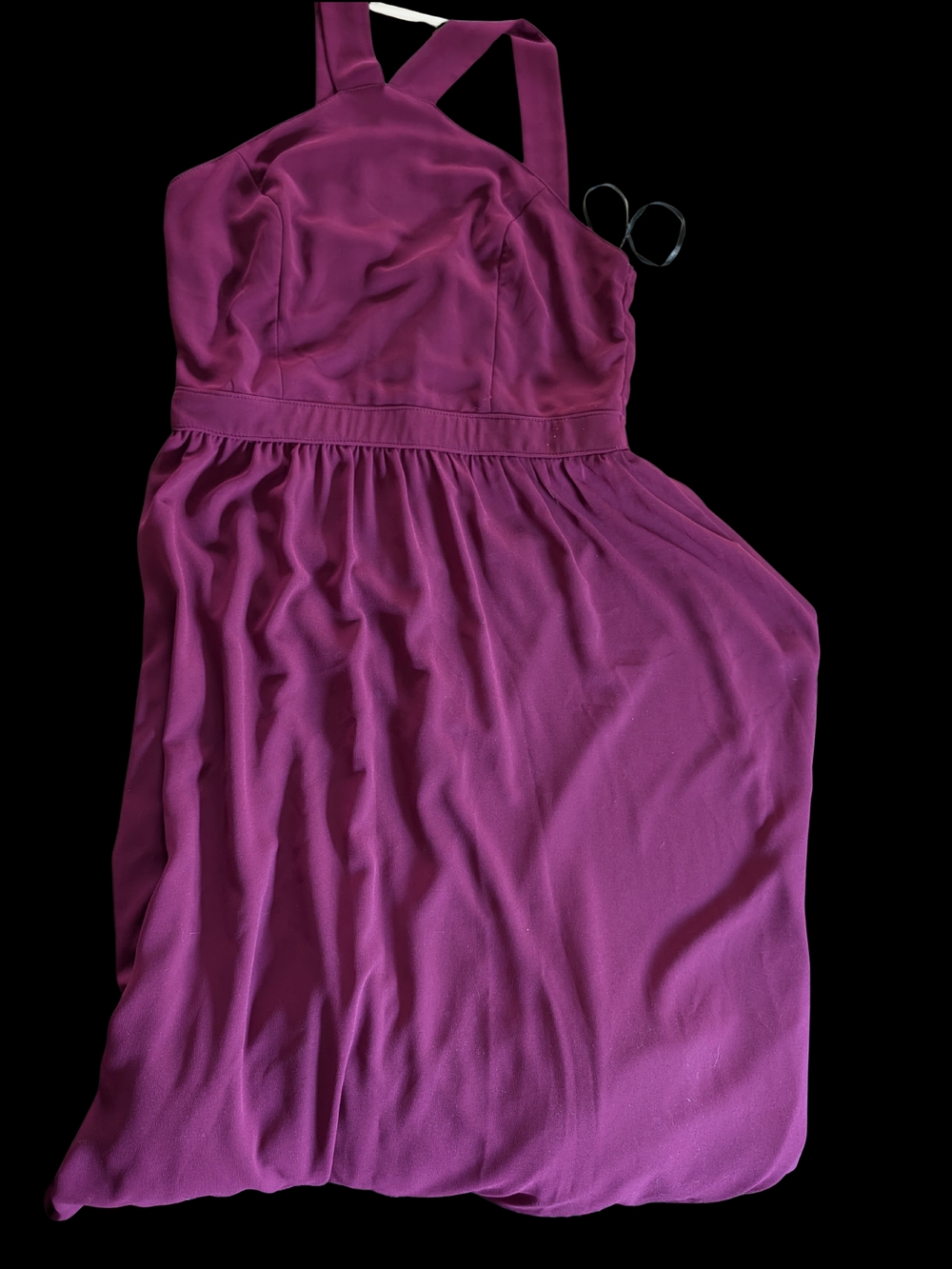 Lulu's Deep Plum Maxi Dress